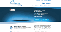 Desktop Screenshot of cloudaspects.com